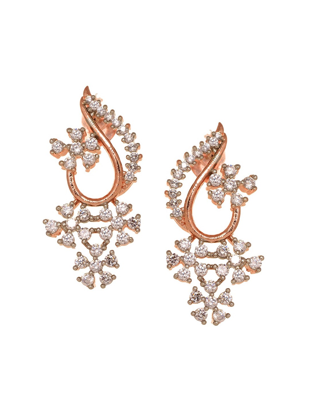 923ea662-3889-4c39-b951-8992dfbc8a421647493405289SarafRSJewelleryRoseGold-PlatedWhiteAD-StuddedJewellerySet4
